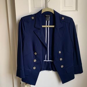 White House black market blue jacket